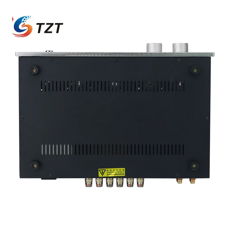 TZT KT88-K1 versión VU Meter/versión Bluetooth5.0 Clase A amplificador de tubo electrónico puro HiFi salida de 15Wx2 con 5 tubos de vacío