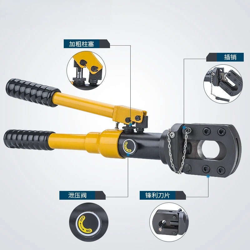 CO-30 Hydraulic Cable Cutter Integral Cable Cutter Manual Wire Rope Cutter