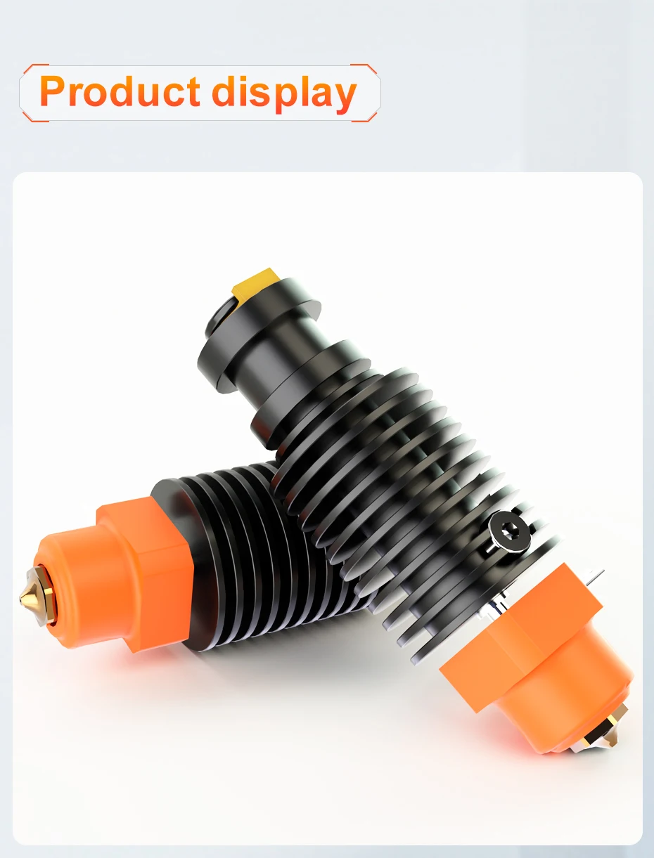Trianglelab ® TCHC TD6 PT1000 Hotend mit integriertem PT1000-Thermistor für CHC TD6 V6 HOTEND DDE DDB Direktantrieb oder Bowden DDB EXTRDUER – Detail 11
