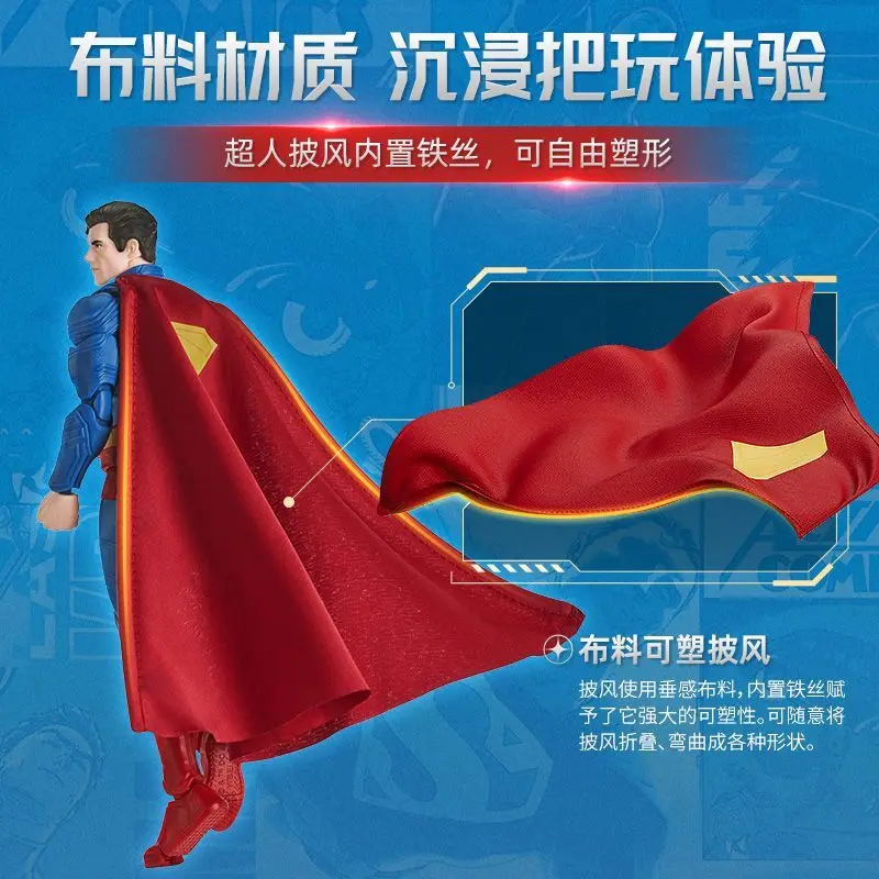 BLOKEES Superman DC Superhero Building Block Set 2025 Champion Class Deluxe Action Figure Licensed Collectible Assembly Toy Gift view 3
