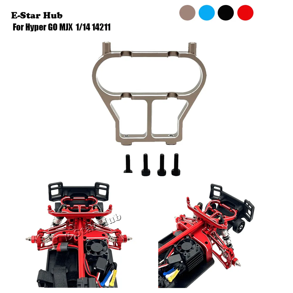 

Rear Anti-collision Component Fixing Parts for Hyper GO MJX 1/14 14211 Metal Upgrade Parts Rc Model Crawler Car Truck Buggy