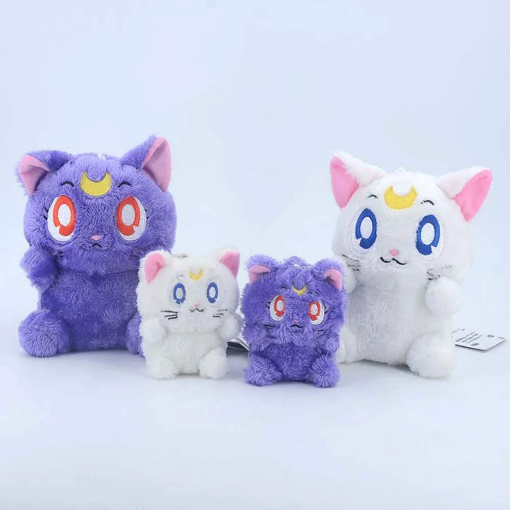 

20CM Sailor Moon Plush Doll Toys kawaii Luna Lovely Artemis Anime Soft Stuffed Dolls Decoration Backpack Pendant Gift For Kids