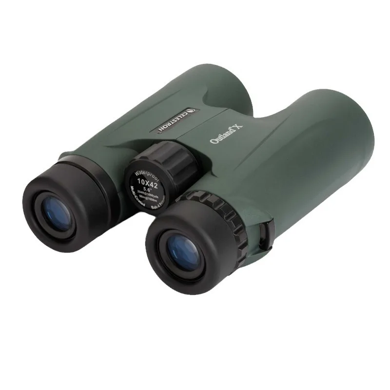8x42 10X42 Green Binoculars Waterproof & Fogproof Binoculars for Adults Multi-Coated Optics and BaK-4 Prisms