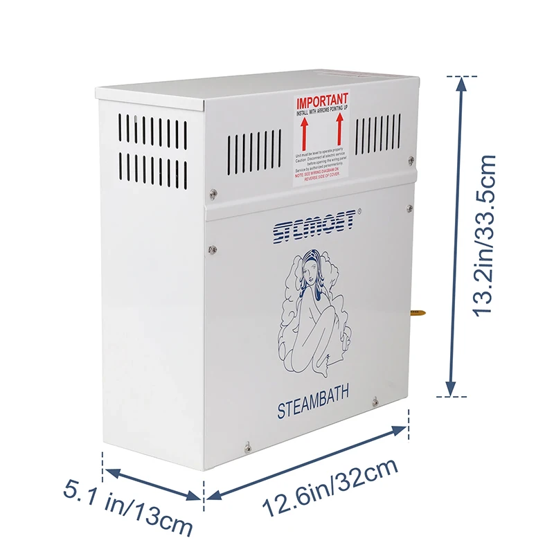 4.5KW Steam Generator for Shower Home Steam Machine Sauna Equipment Sauna Bath SPA Steam Shower with Digital Controller