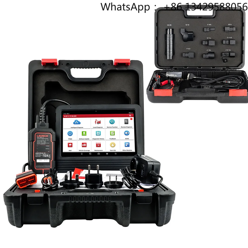 LAUNCH X431 PRO V 5.0 DBScar VII VCI Car Diagnostic Tools CAN FD DOIP SGW Auto OBD OBD2 Scanner 36+ Reset Coding Active Test