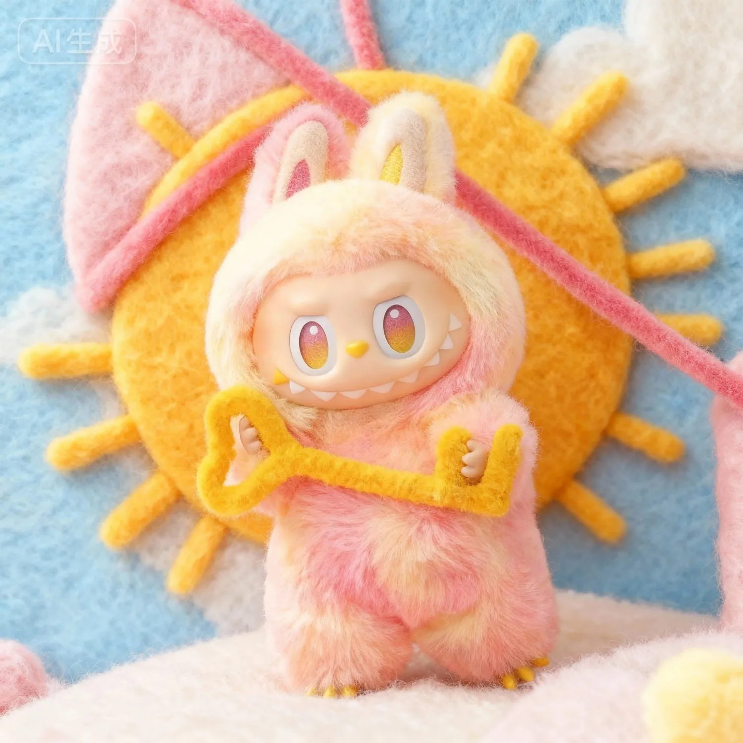 팝마트 라부부 더 몬스터스 빅 인투 에너지 시리즈 라부부 봉제인형 서프라이즈 블라인드 박스 컬렉터블 비닐 피규어