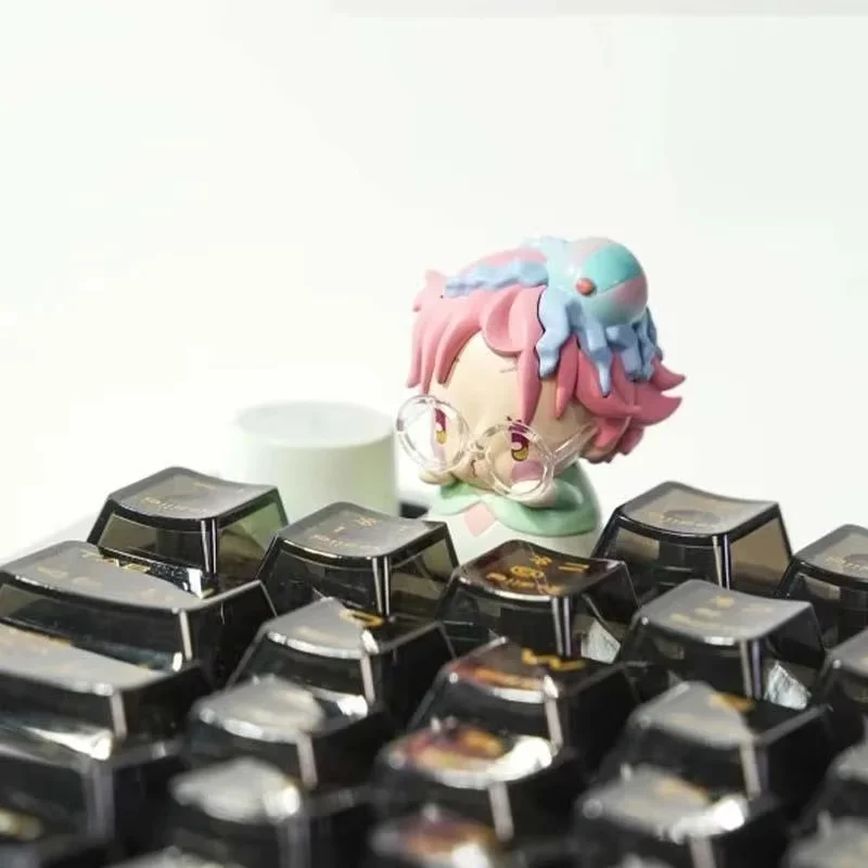 

Механические колпачки для ключей Alien Stage Baby Series, слепая коробка Kawaii, мини-модели аниме для мальчиков и девочек, подарок на день рождения, игрушки и хобби