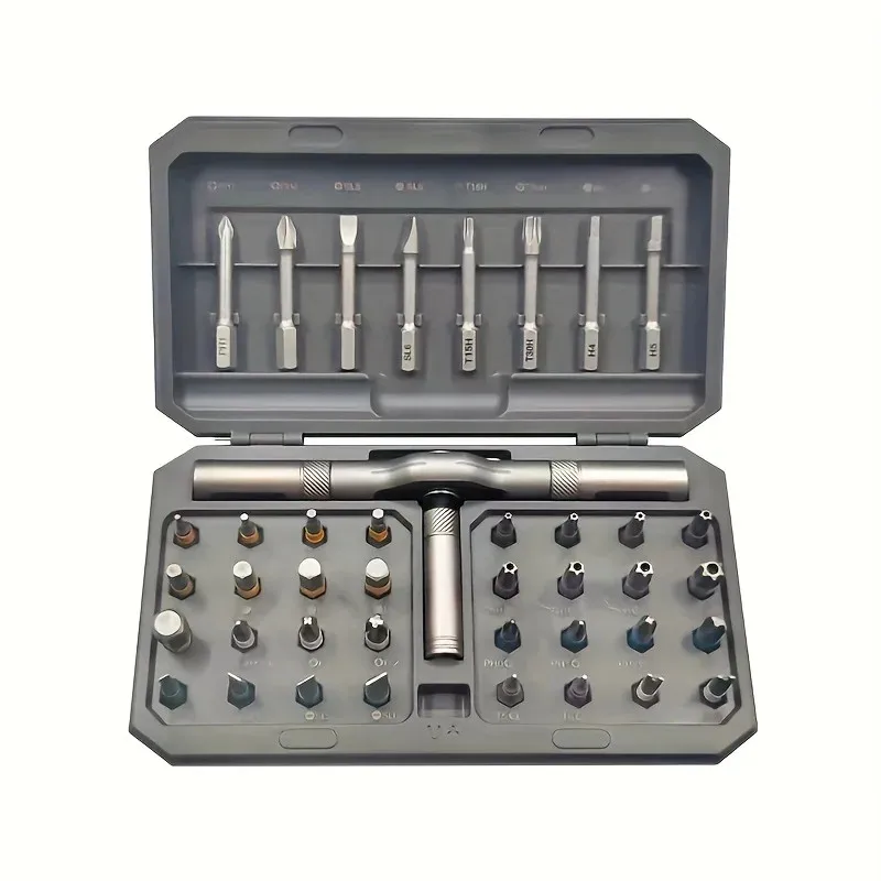Multi-Function Ratchet Screwdriver Set Chrome-Vanadium Steel Suitable Household