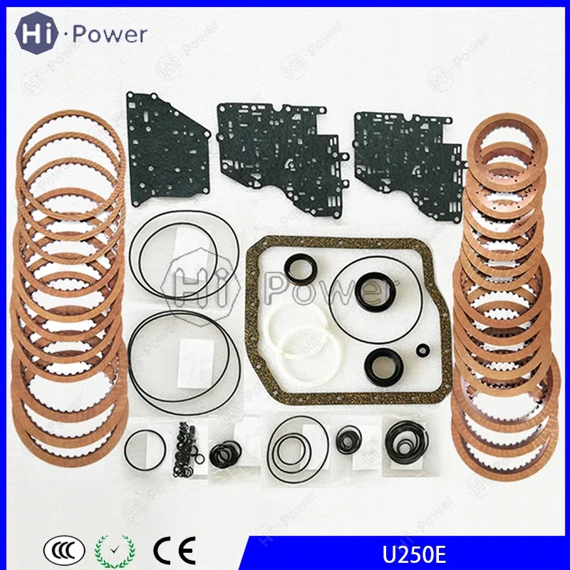 U250 U251E Transmission Clutch Overhaul Kit Friction Plate For Toyota Camry U250E Gearbox Clutch Disc Seal Repair Kit