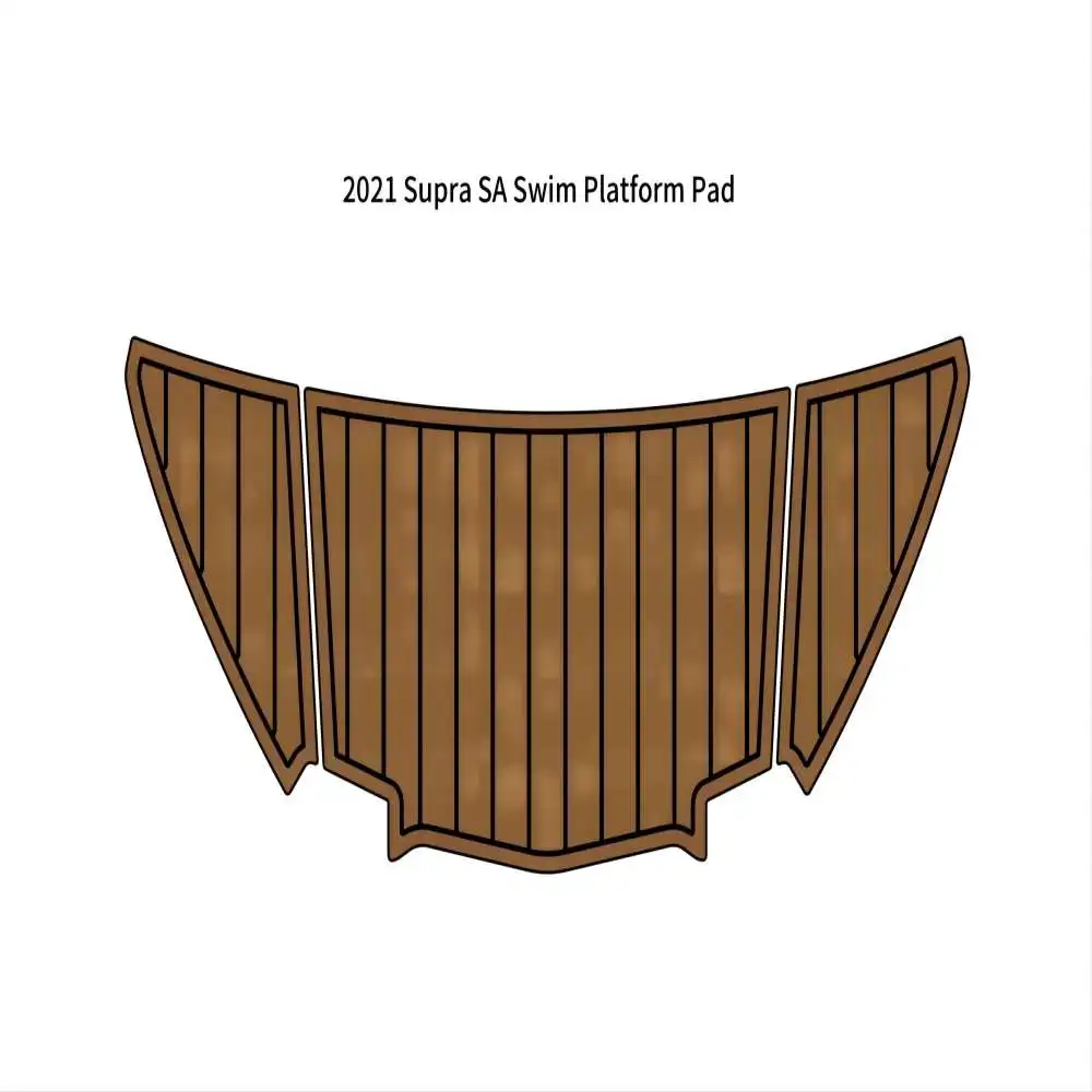 

Swim Platform Pad Boat EVA Foam Faux Teak Deck Floor Mat Flooring For 2021 Supra SA