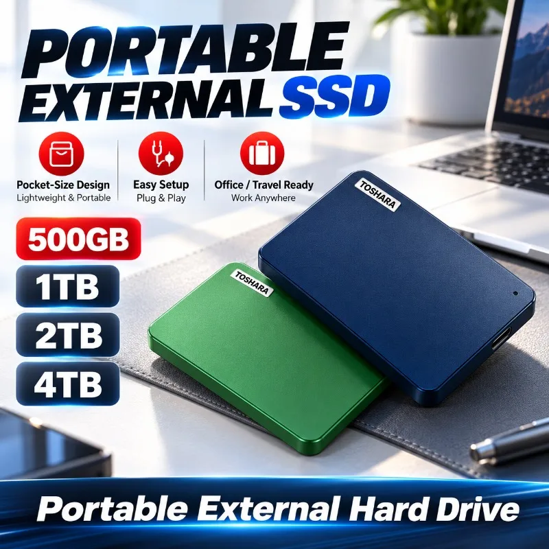 Original Canvio Ready A3 USB 3.0 Portable External Hard Drive 2.5 Inch 500GB/1TB/2TB/4TB Compatible For Laptop Mac Android