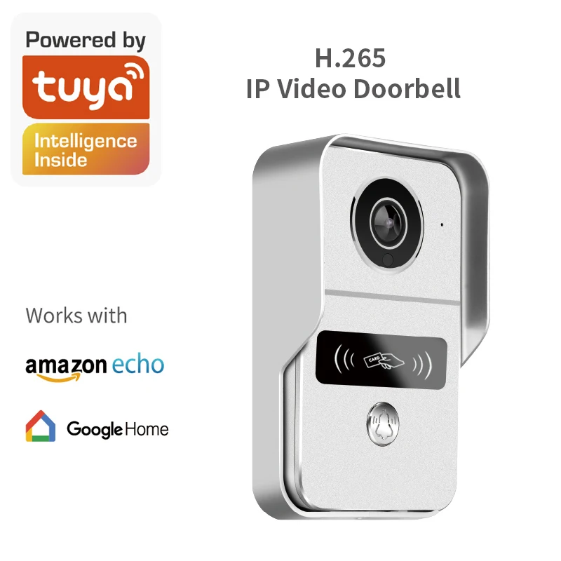 

Дверной звонок Tuya Smart 1080P с поддержкой Wi-Fi и HD-камерой