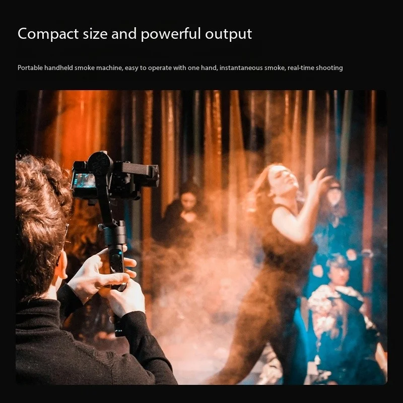 Selens 2 Generation Smoke Handheld Portable Fog Machine,Indoor Portable Smoke Machine For Photography,Party,Christmas,Wedding