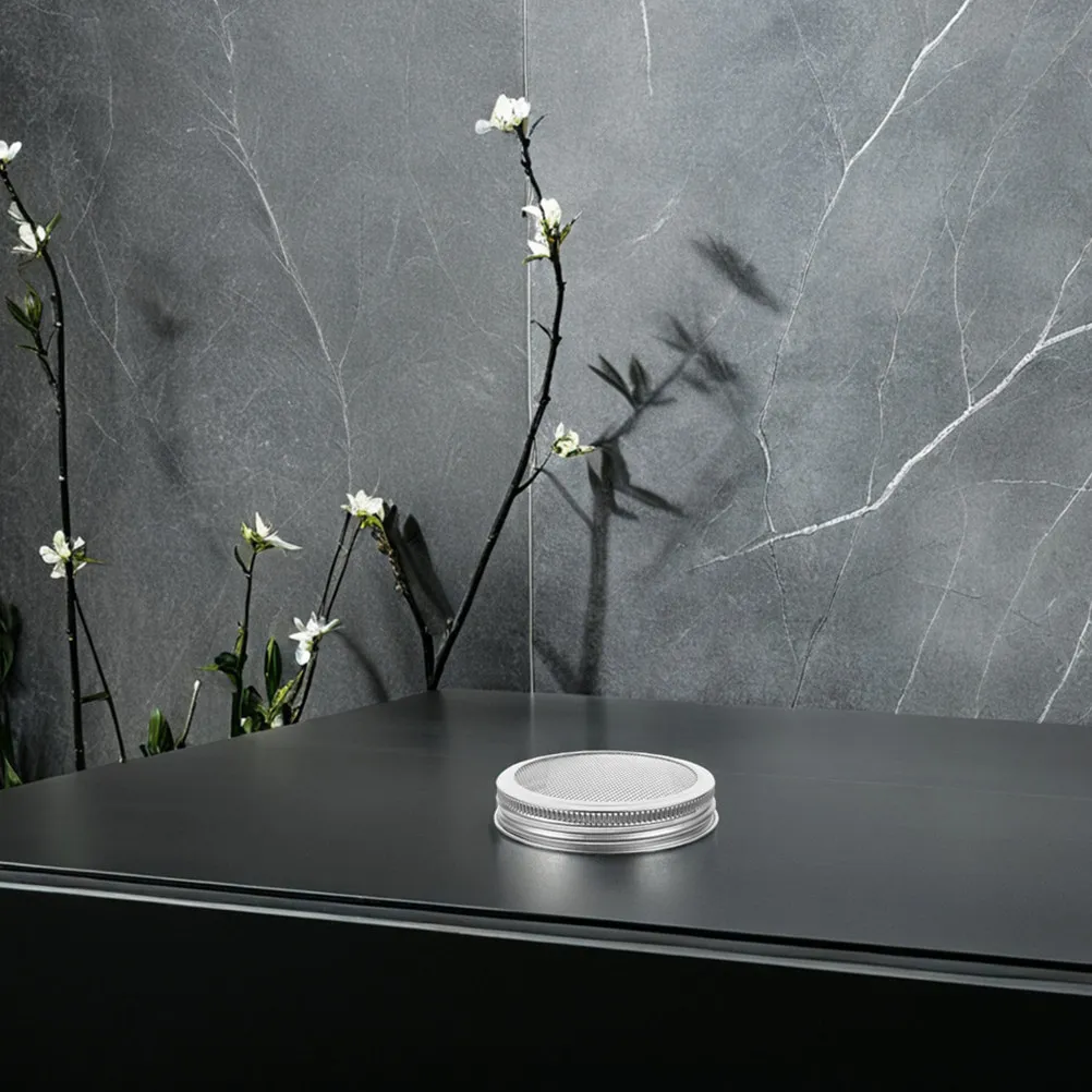 

Набор из 6 сетчатых крышек из нержавеющей стали для банок с широким горлом, для проращивания органических бобов, салата, брокколи, кейла