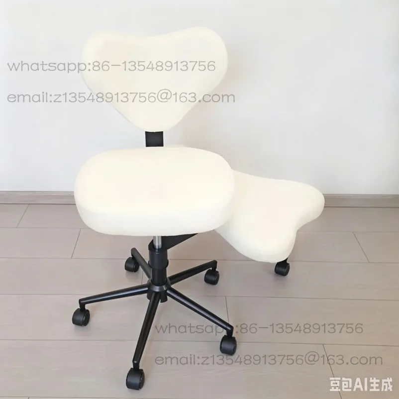 Cross Leg Chair - Meditation Chair with Wheels, ADHD Chair, Height Adjustable Seat, Adjustable Footstool Spot