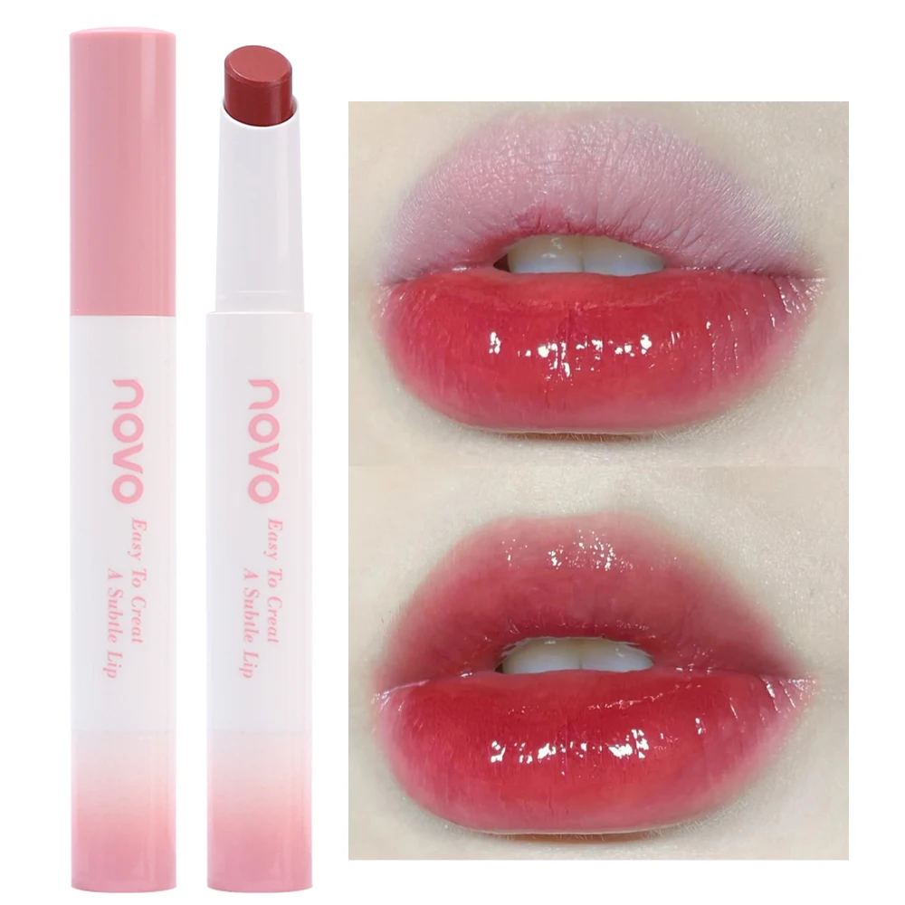 Water Light Clear Jelly Solid Lip Gloss Mirror Glass Lipstick Lasting Moisturising Lip Glaze Red Lip Tint Korean Makeup Cosmetic