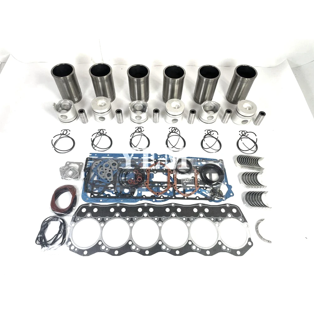 

HOT Sale For Mitsubishi 6D15 Engine Rebuild Kit For CAT Excavator For Kobelco For Kato Crane Truck