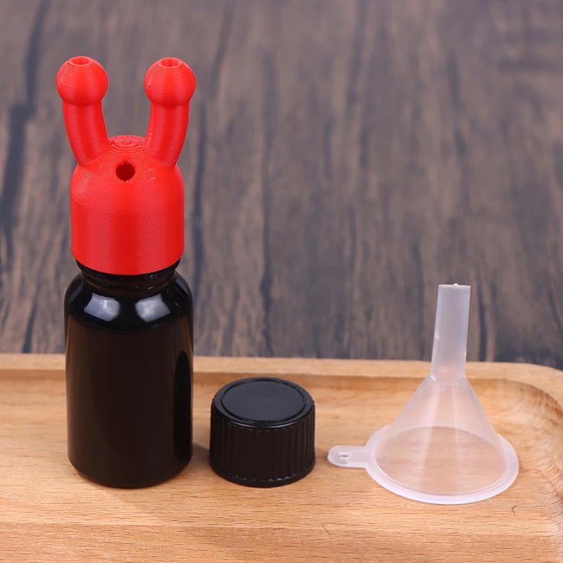 (BF06)Leakproof Aroma Essential Oil Inhaler Mini Essential Oil Perfume Inhaler Dispenser Bottle Red Cap Essential Oil Inhaler