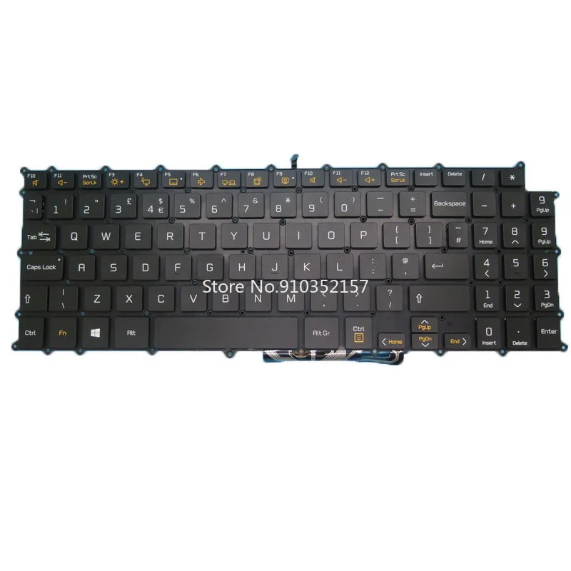 UK Keyboard For LG 15Z980 SG-90930-2BA SN3870BL1 AEW73949809 SG-90920-2BA SN3870BL AEW73949819 United Kingdom NO Frame & Backlit