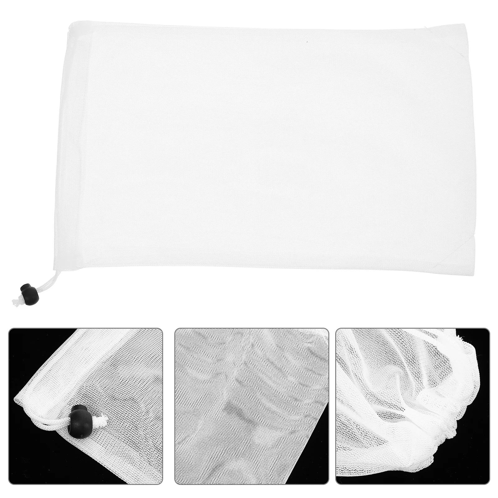 2 قطعة جوارب مرشح حوض السباحة غرامة شبكة مقشدة سلة الأنظف للحطام يترك إزالة الشعر سهلة مرفق حمامات السباحة أحواض السمك