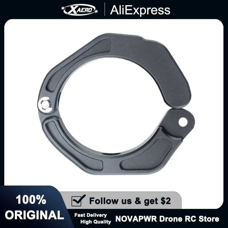 XAG P100 Pro Drone Arm Bracket Aircraft Aluminum Clamp Kit with Reinforcement Spacer