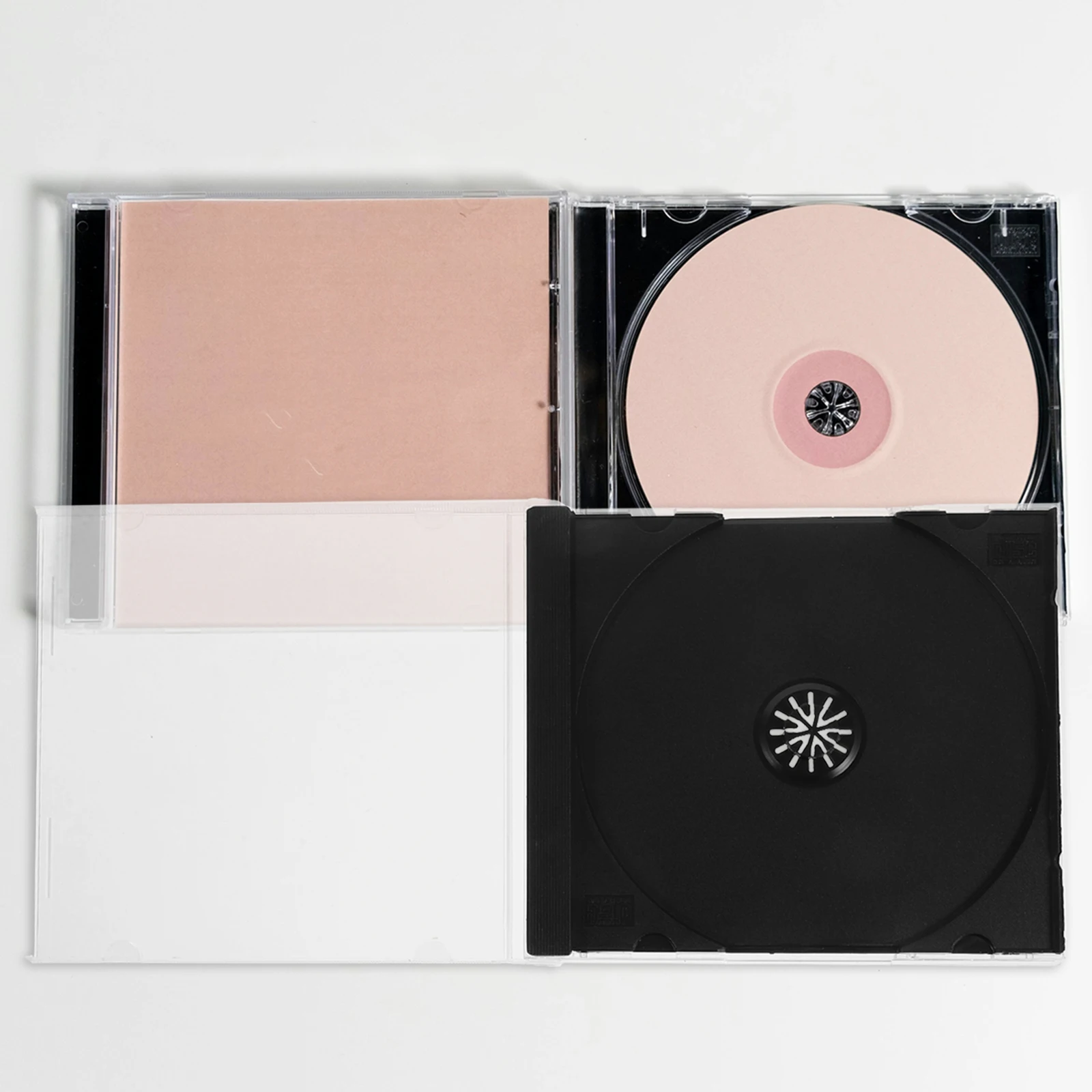 5 stücke CD Fall Hartplastik Disc Fall Album DVD Fall Hartplastik CD Verpackung Box CD Lagerung Container Fall DVD halter