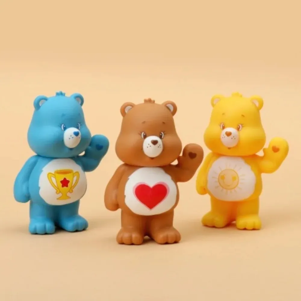Miniso Echte Care Bears Limited Love Bears Mini Cartoon Poppen Figuur Blind Box Trendy Pop Collectie Kamerdecoraties