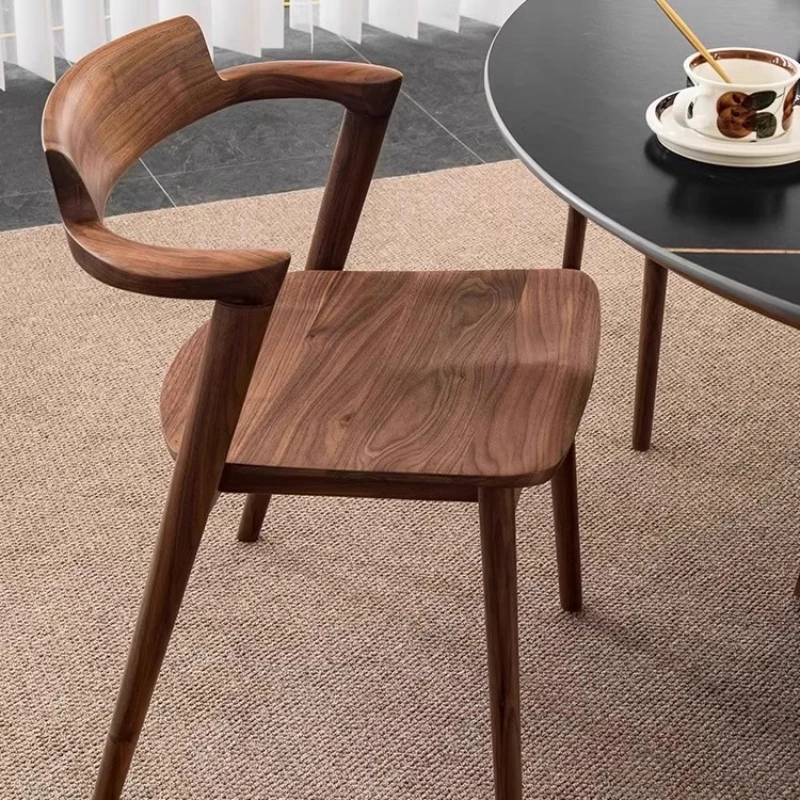 كراسي تناول الطعام العصرية للأطفال بأرجل جميلة كراسي طعام مريحة للمكتب الاسكندنافي Sedie Pranzo Moderne أثاث منزلي