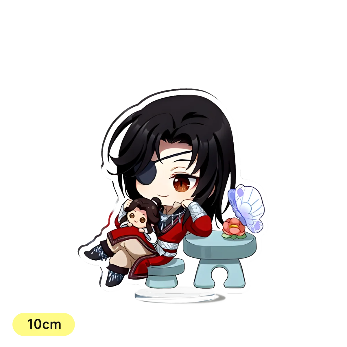 نموذج لوحة شخصية أنيمي لديكور المكتب ، حامل أكريليك ، نعمة السماء الرسمية ، Xie ، Lian ، Hua Cheng ، سلسلة مفاتيح ، مجموعة ، هدية ، TianGuan Ci Fu #5