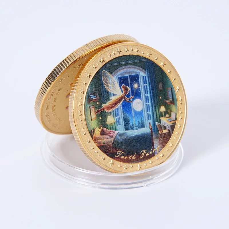 مجموعة العملات المعدنية التذكارية الكرتونية لجنية الأسنان #6