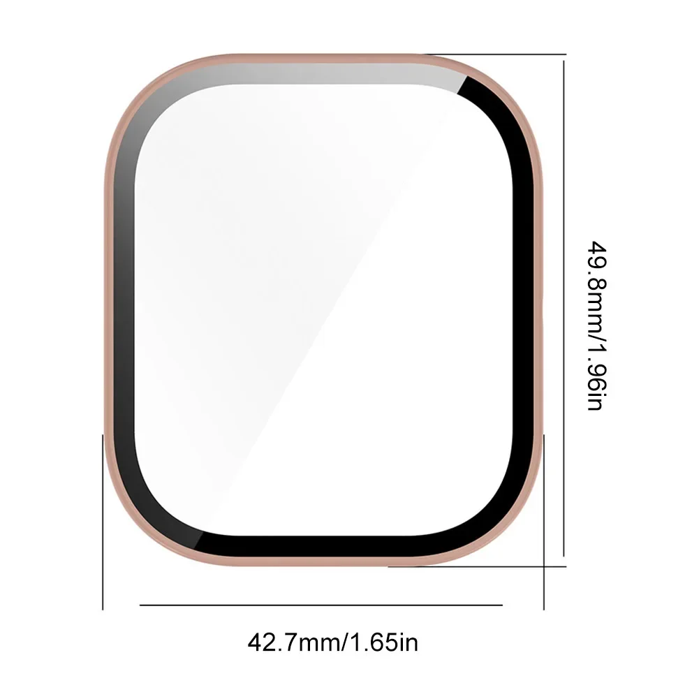 Vidrio templado HD + funda de PC para CMF Watch Pro, carcasa protectora de pantalla de parachoques de cobertura completa para CMF de Nothing Watch Pro, accesorios