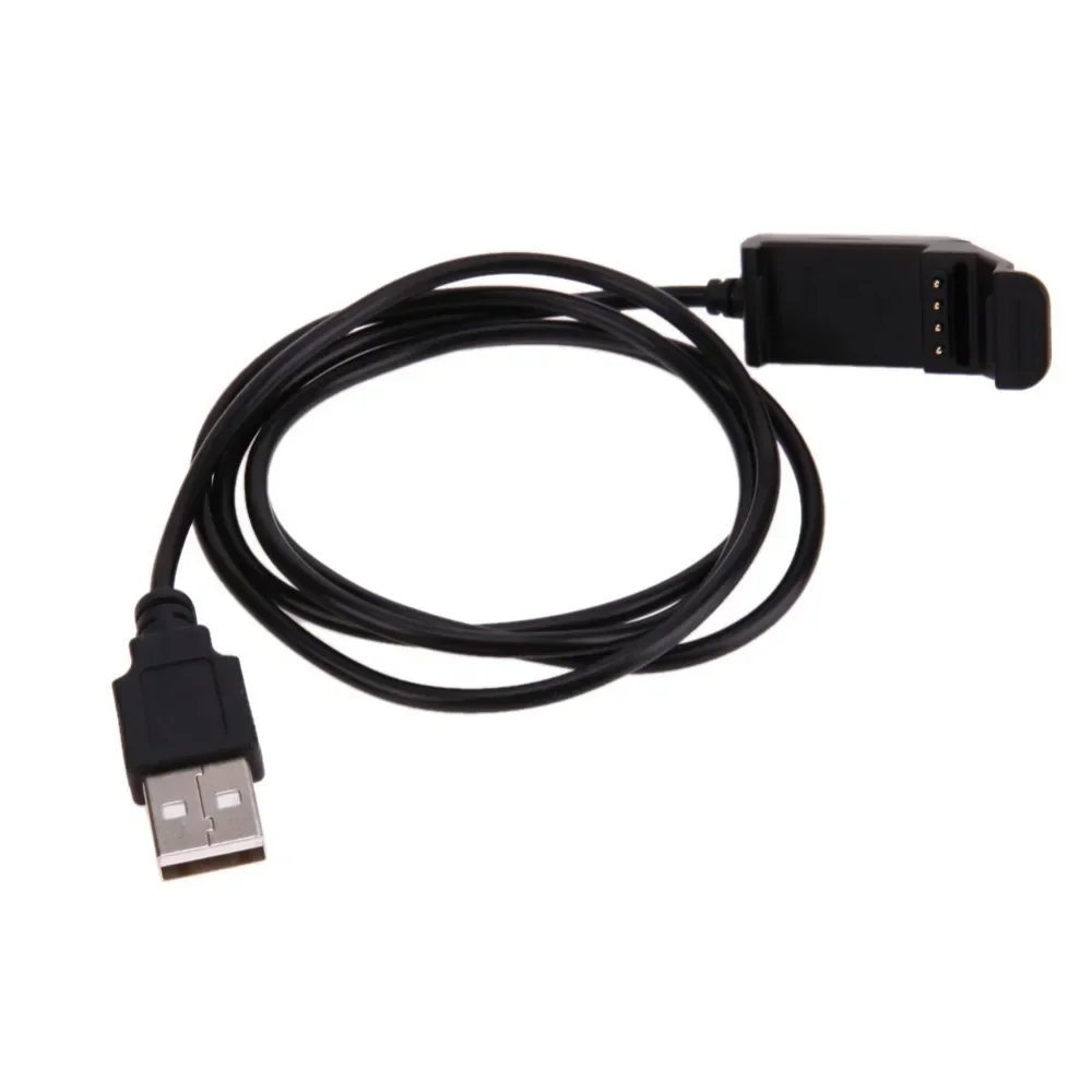 Cavo di ricarica USB da 1M per Garmin Edge 25 20 contatore per bicicletta Dock Cradle cavo di trasmissione dati di alimentazione nucleo morbido TPE