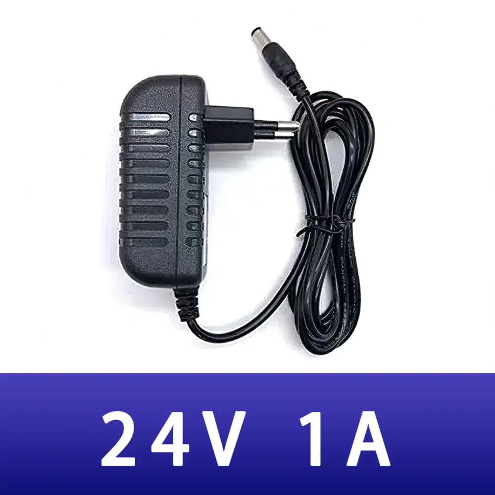 2024 Più Nuovo 24V 1A adattatore di alimentazione 5.5mm x 2.1mm Spina AC DC 110V 220V Convertitore Server Adattatore di Alimentazione per LED WiFi