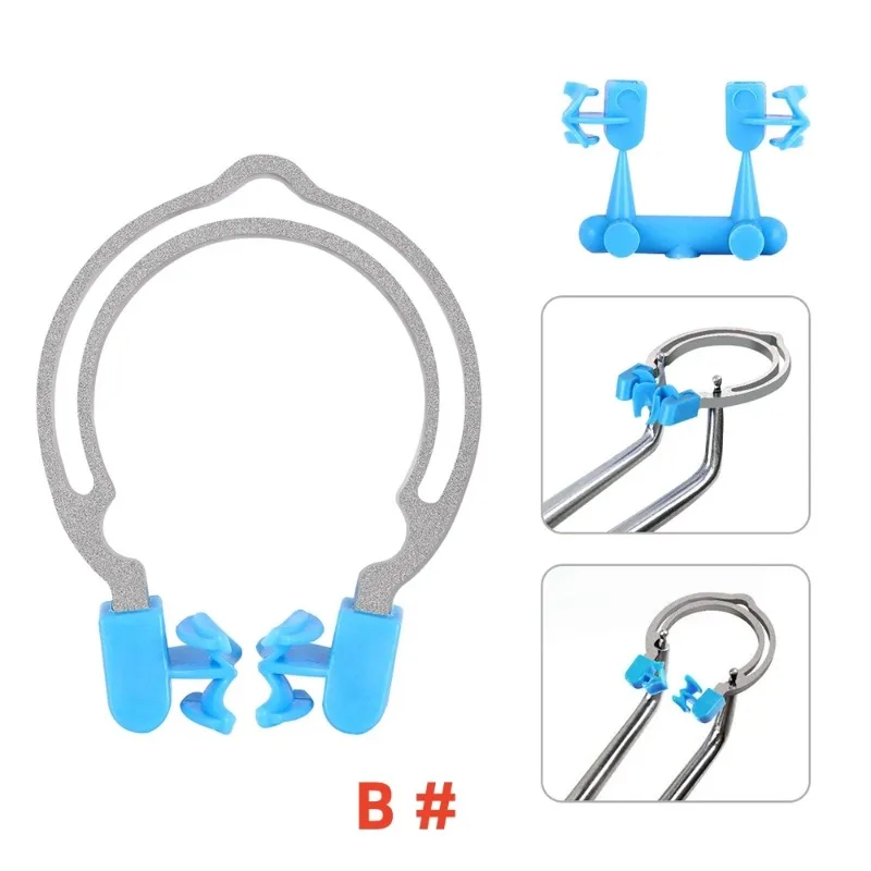 Dental Matrix Sectional Contoured Matrices Clamps Model With Replacement Parts Dental Restoration Auxiliary Tools