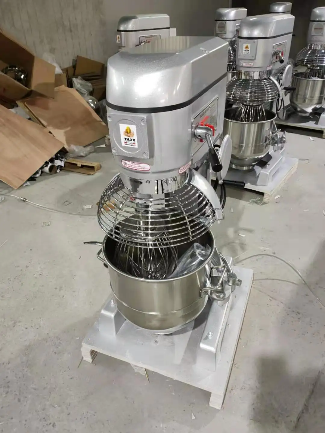 Mikser planetarny do ciasta 10L/20L/30L/40L/50L/60L, mikser spożywczy komercyjny z częściami zamiennymi