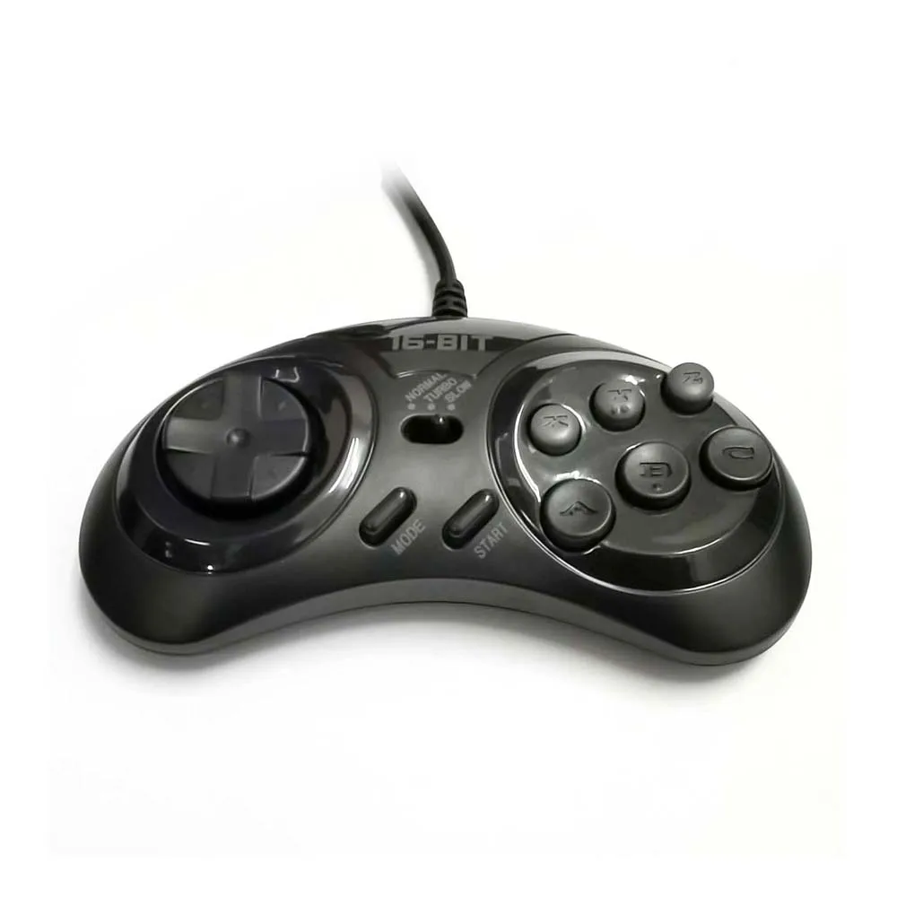 Game controller for SEGA Genesis for 16 bit handle Gamepad for MD Game Accessories Bring turbo and slow function