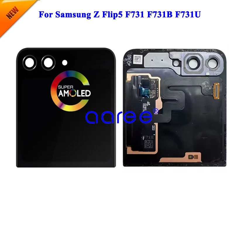 

New Model AMOMLED LCD Screen For Samsung Z Flip 5 External LCD For Samsung Z Flip5 F731 LCD Screen Touch Digitizer Assembly