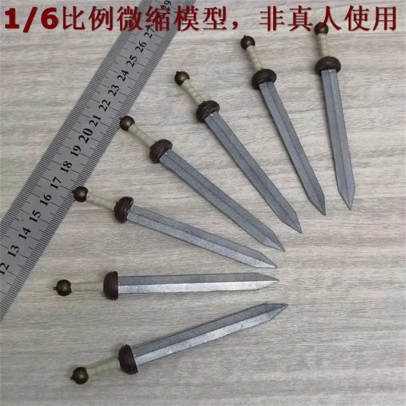 

1/6 Ancient Soldier Weapon Roman Sword Model Toy Accessories For 12'' Action Figure Body In Stock