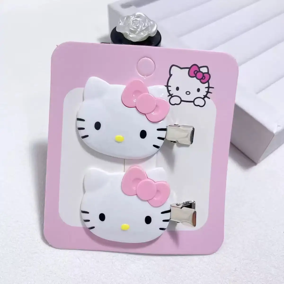 Kawaii Cartoon Cute Hair Clip, Fashionable Cartoon Hair Accessories, Birthday Gifts, Christmas Party Prizes, Fan Gifts view 3