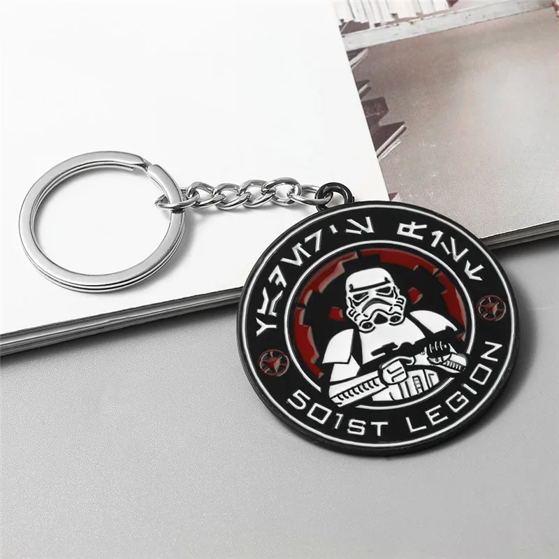 Star Wars Storm Trooper Keychain Accessories Keyring Key Tag Backpack Kids Key Holder Key Chain Toy Pendant