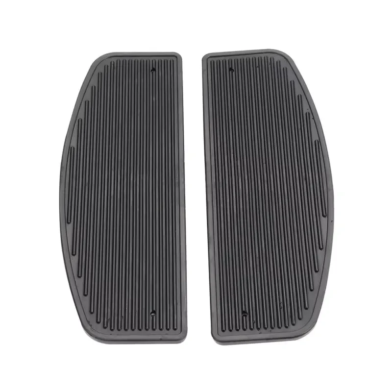 Motorcycle Front Footboard Floorboard Driver Inserts Footpeg Pedal Kits for Touring FLHR Ultra FLHT Softail FLSTN