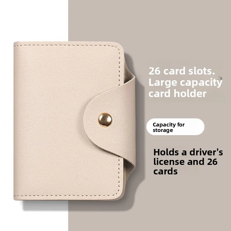 

Антимагнитный кошелек-картхолдер малой вместимости для мужчин и женщин, кожаный чехол для хранения документов для деловых поездок