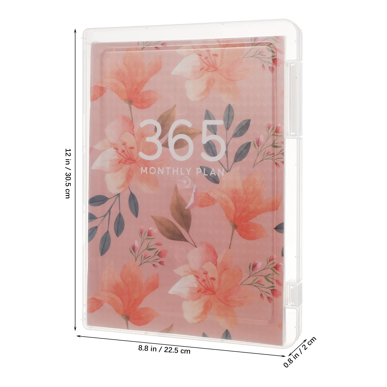 6Pcs Transparent Document Organizer Clear Plastic File Storage Box Paper Holder Lid Office School Home Document Organizer