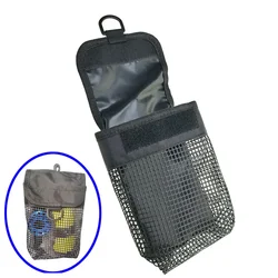 Scuba Diving SMB Signal Tub Reel Snap Sausage Buoy Accessory Storage Bag Mesh Underwater Gear Equipment Holder Carry Pouch