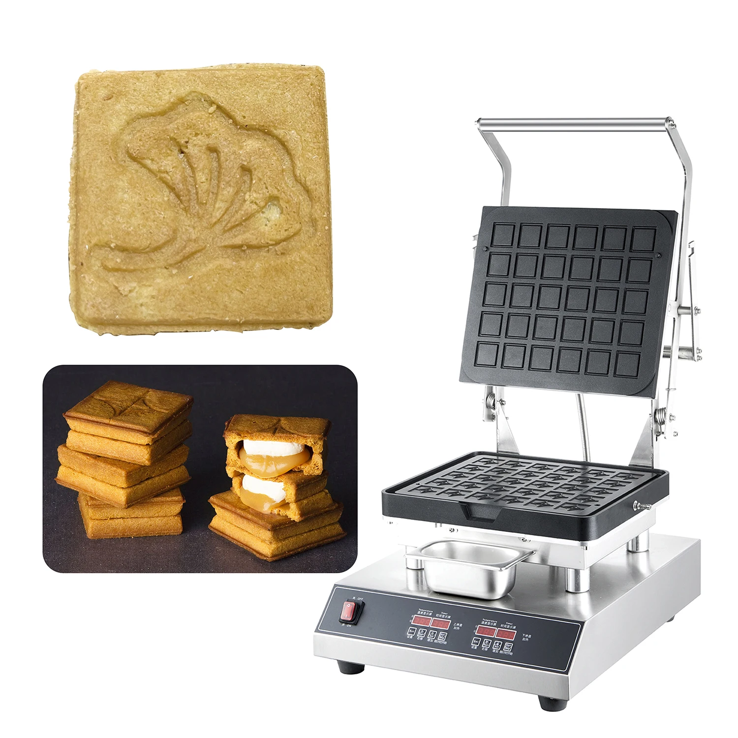 Japan Biscuit Machine Press Butter Sand Tartlet Shell Maker Wafer Biscuit Cookie Maker Cake Machine