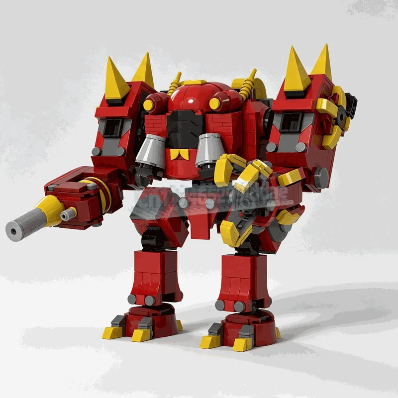3545PCS Gigas Robot Character Model Custom Building Blocks MOC DIY Creative Assembly Toy Gift Collection Display Popular Puzzle