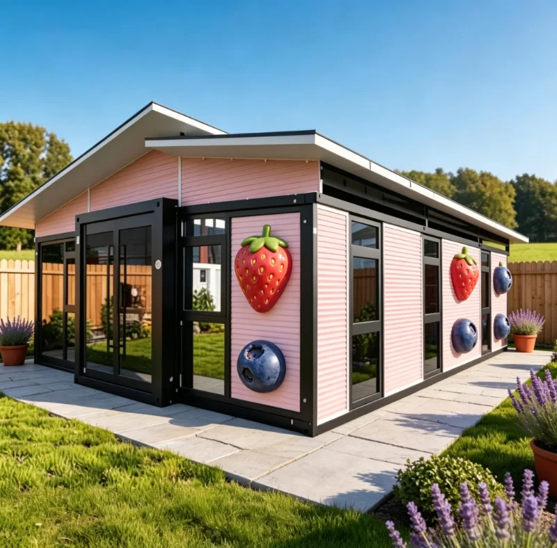 Prefab Expandable House Expandable Container House 40ft Modular Expandable House Steel Structure Factory Custom  Tiny Home