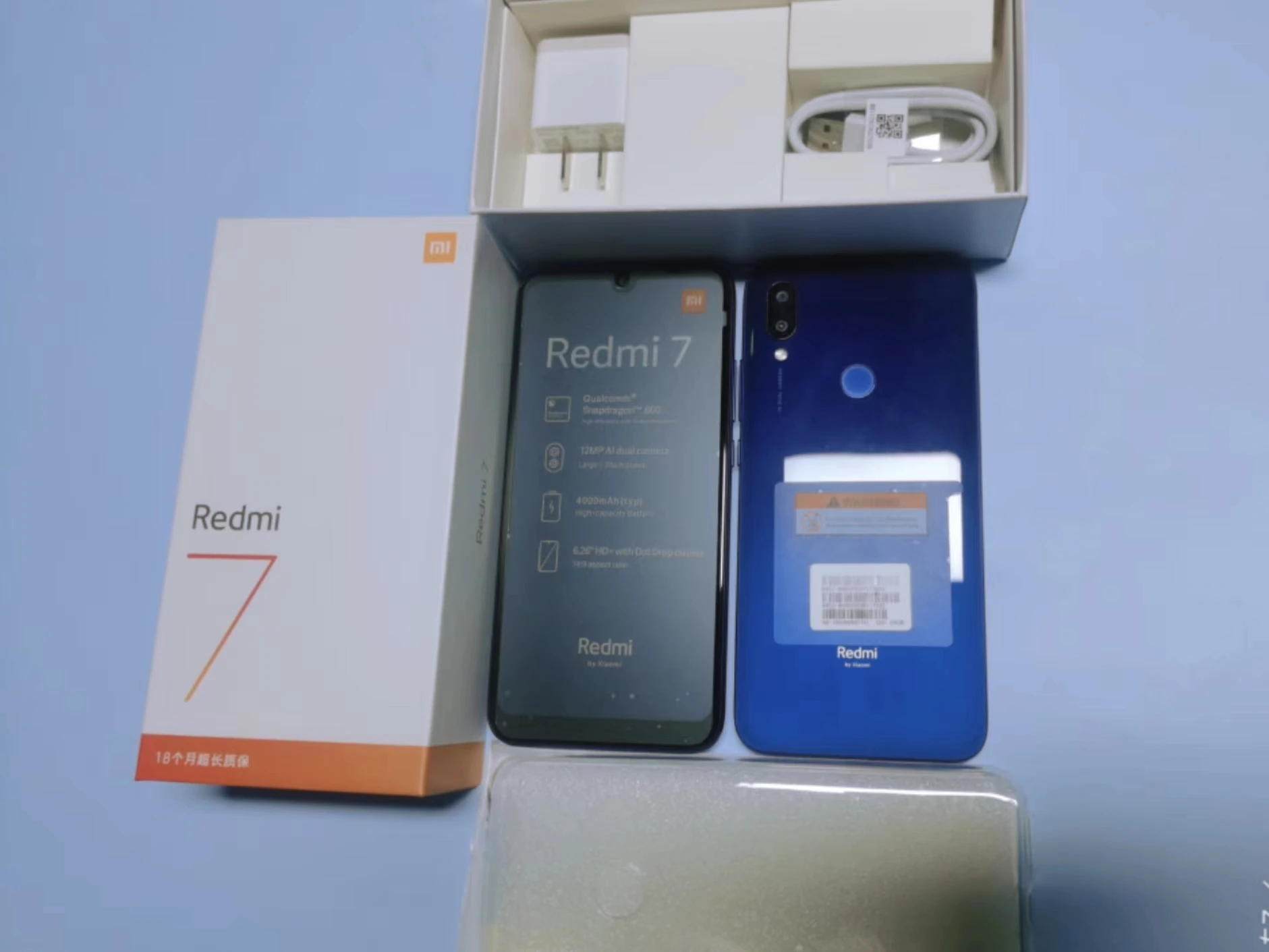 original Xiaomi Redmi 7 3GB 32GB/4GB 64GB celular googleplay Fingerprint Octa-core Global Rom 4G Smartphone