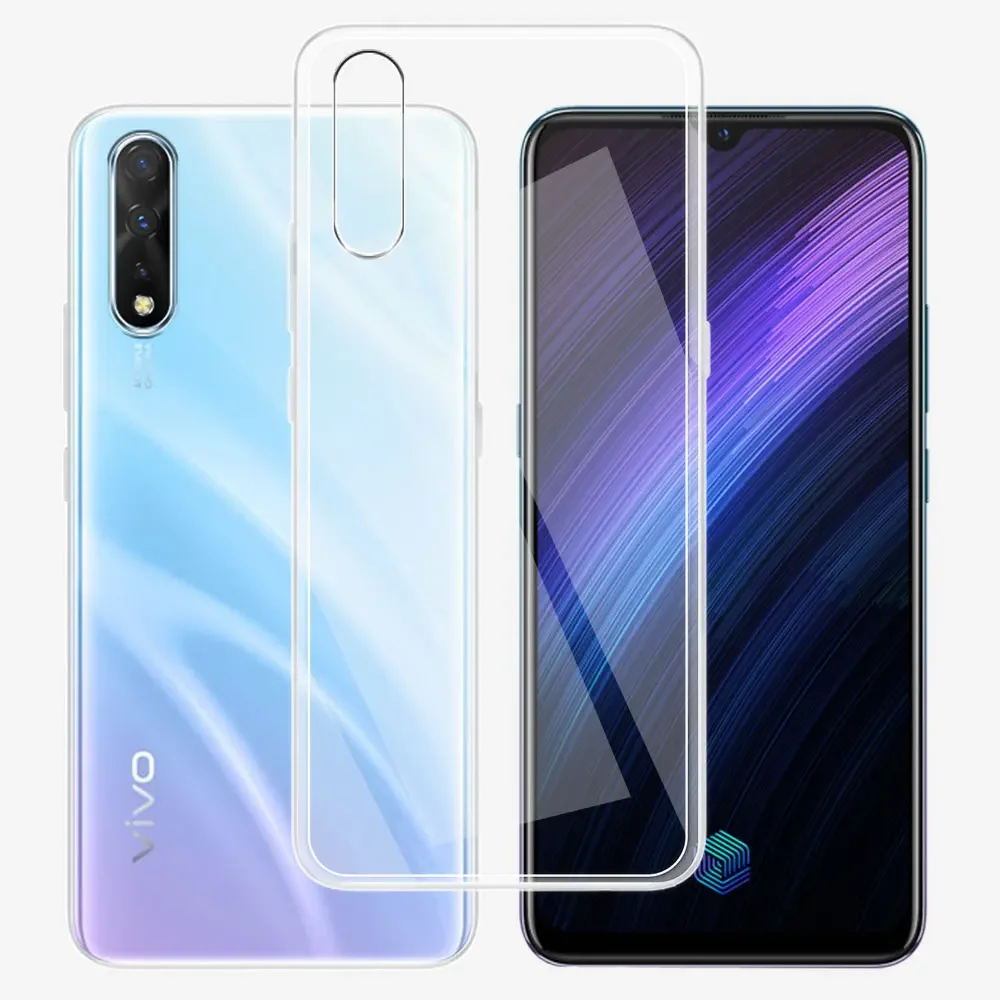 For vivo V17 NEO Case Ultra Thin Silicone Soft Clear Back Cases Cover For vivo 1907 Coque For vivo s1 2019 Fundas vivos1 Shell