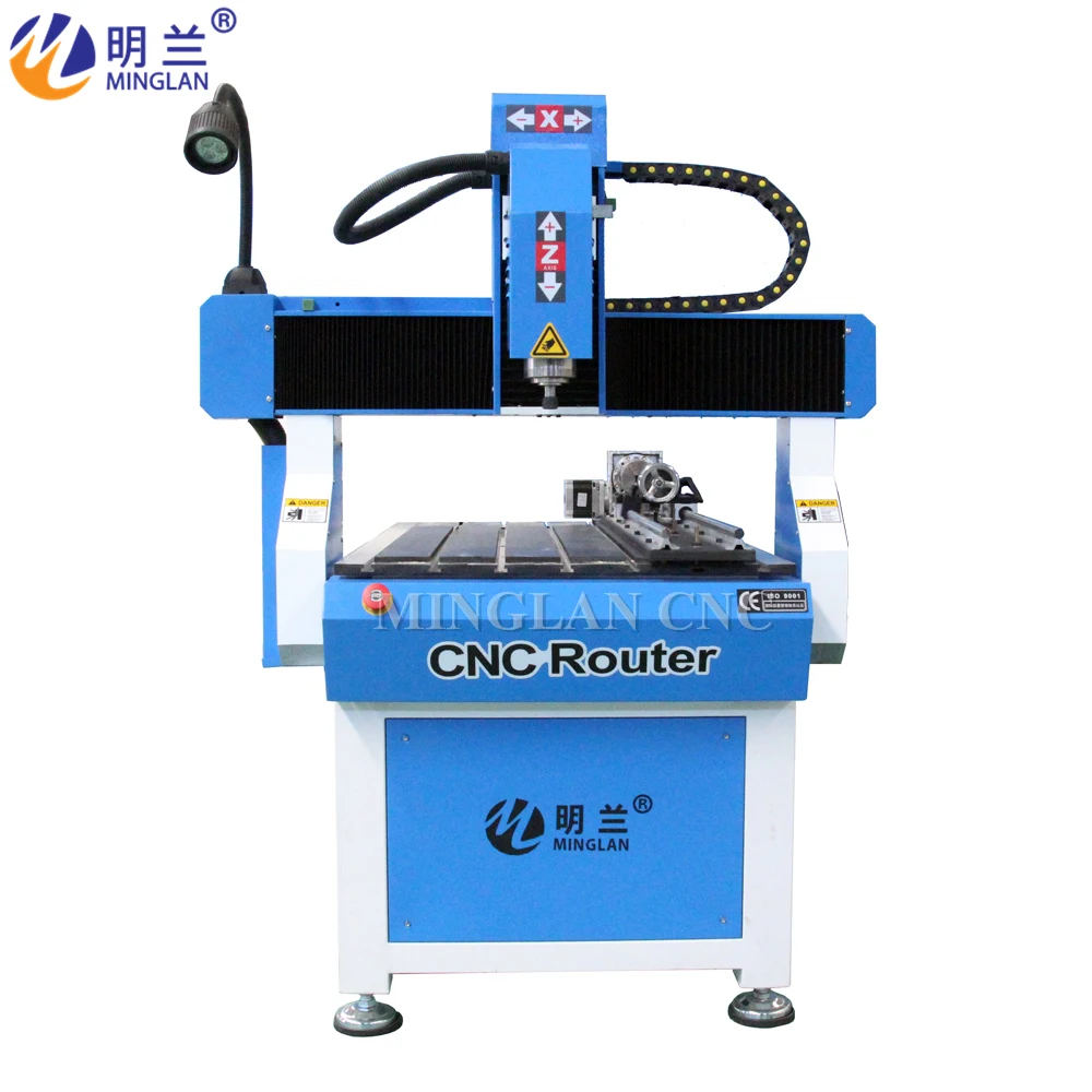 2.2KW Spindle 6090 Engraving Milling Machine Wood CNC Router Carving Machinery 3axis/4axis